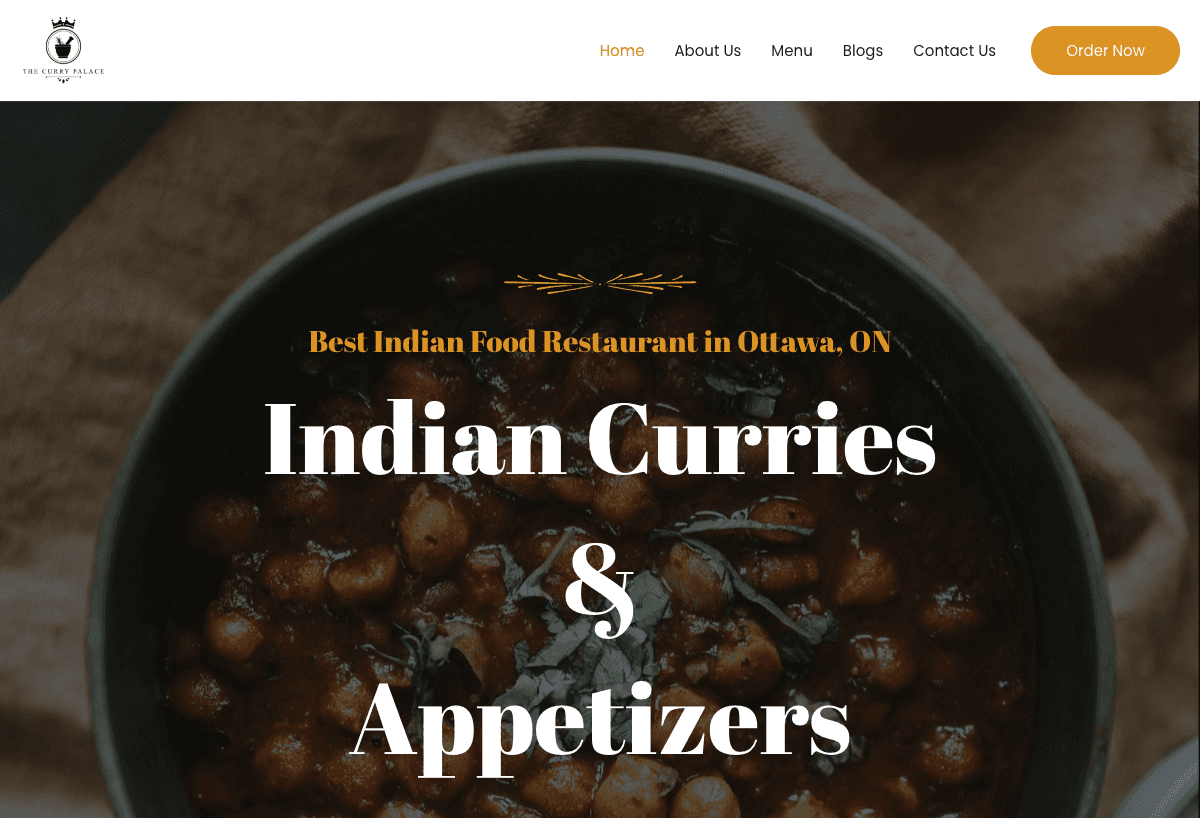 The Curry Palace screenshot